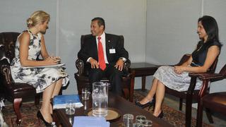 FOTOS: Ollanta Humala se reunió con la reina de Holanda y el presidente de Letonia en Nueva York