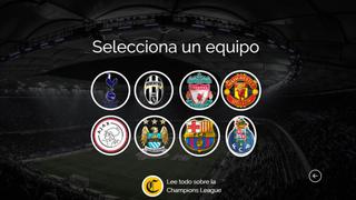 UEFA Champions League: Elige a tu equipo y conoce cómo le fue con los otros finalistas