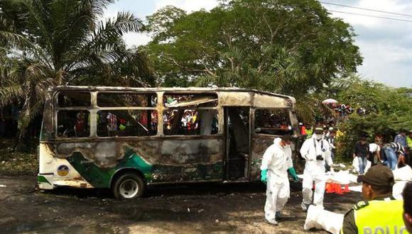 Tragedia en Colombia: Chofer del ómnibus se encuentra detenido