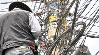 Retiro de cableado aéreo en desuso o mal estado: Defensoría pide que reglamento se elabore y apruebe con urgencia 