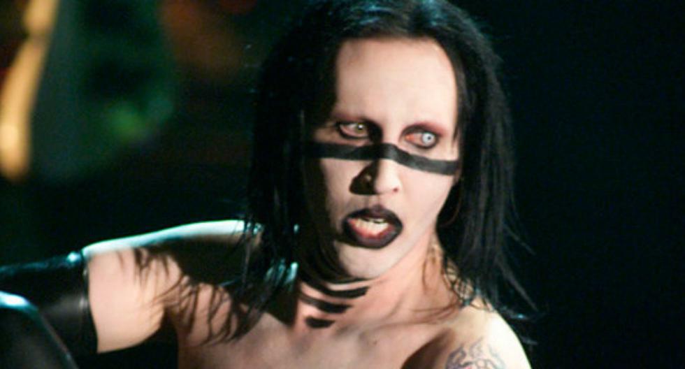 Marilyn Manson sufrió aparatosa caída. (Foto: Getty Images)
