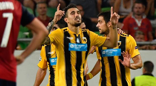 GRUPO E: AEK Atenas, Grecia. 38,4 millones de euros. (AP)