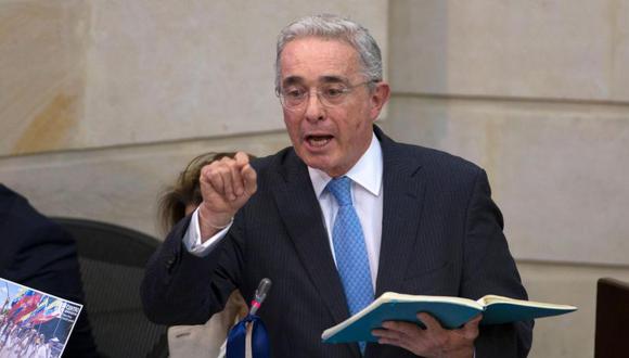 Álvaro Uribe Vélez, expresidente y senador por el Centro Democrático. Foto: El Tiempo de Colombia