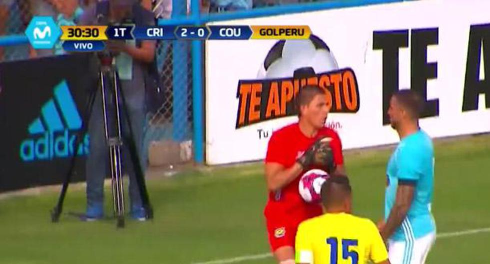 Emanuel Herrera anotó el segundo gol de Sporting Cristal en el partido ante Comerciantes Unidos. (Video: GOLPERÚ)