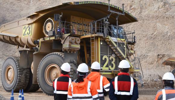 Desde el Instituto Peruano de Economía señalaron que la caída del sector minero (3,61%) hubiera sido el triple de no haber tenido a Quellaveco en operaciones,