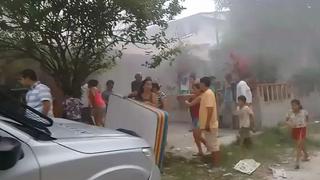 Iquitos: incendio consume siete viviendas en distrito de Iquitos | VIDEO