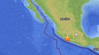 México fue sacudido esta noche por violento sismo de 5,8 grados