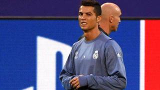 Cristiano Ronaldo sigue molesto y lo demostró en las prácticas