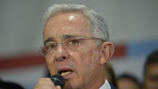 El expresidente colombiano Álvaro Uribe da positivo a coronavirus