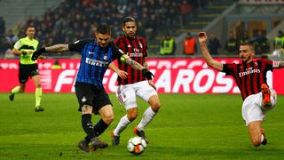 Milan igualó 0-0 ante Inter de Milán en el derbi de la ciudad por Serie A