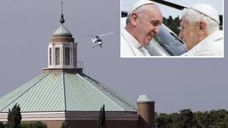 Benedicto XVI regresó al Vaticano para ser "vecino" del papa Francisco