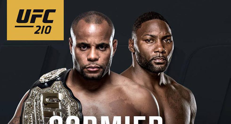Daniel Cormierm y Anthony Johnson tendrán revancha el próximo 8 de abril en UFC 210 | Foto: UFC