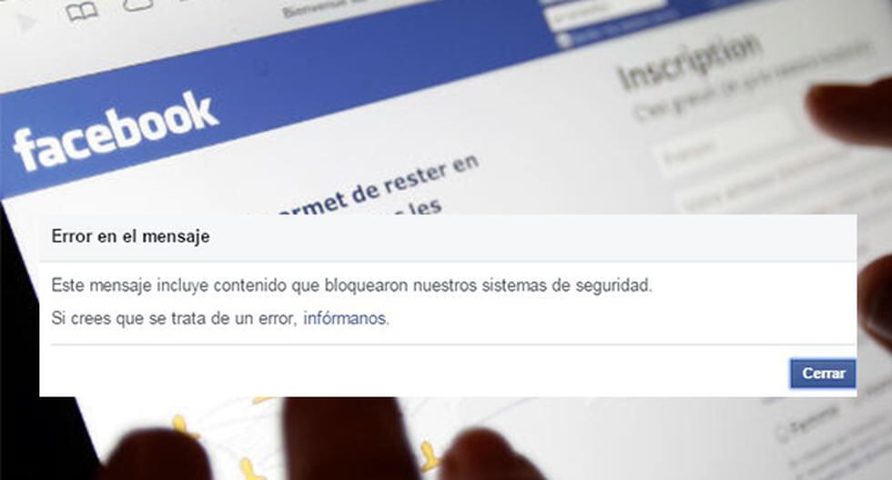 Facebook registro problemas durante la tarde del jueves. (Foto: Difusión)