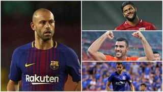 Mascherano y los cracks con los que chocará en China [FOTOS]