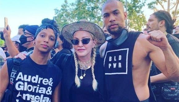 Madonna cuenta su experiencia en medio de las protestas en Estados Unidos. (Foto: Instagram)