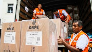 Referéndum 2018: ONPE entregó material electoral a Cancillería