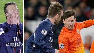David Beckham culpó a Lionel Messi de su retiro del fútbol profesional
