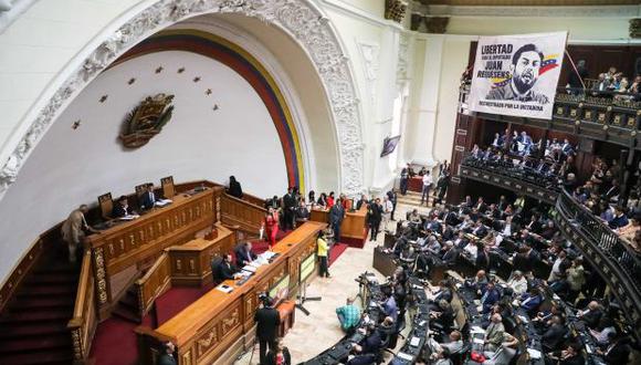 Vista general del hemiciclo de sesiones de la Asamblea Nacional de Venezuela (Foto: EFE / Referencial)
