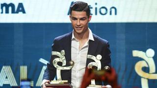 Cristiano Ronaldo también se quedó con el trofeo al mejor jugador del Calcio mientras se celebraba la entregada del Balón de Oro 2019