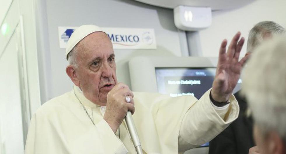 Papa Francisco se reunió con el presidente Mauricio Macri. (Foto: EFE)
