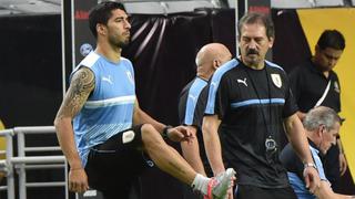 Luis Suarez jugará cuando esté al “cien por cien”, dijo Tabárez