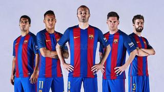 Barcelona presentó de forma oficial su nueva camiseta [GALERÍA]