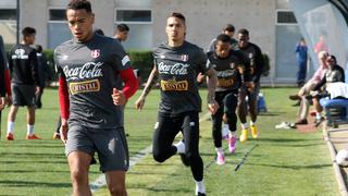 La selección peruana y el exigente entrenamiento en Santiago