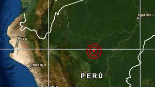 Loreto: sismo de magnitud 4,1 se reportó en Yurimaguas, señaló el IGP