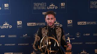 Neymar fue elegido el mejor jugador del fútbol francés