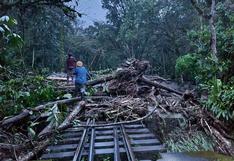 Huaico enterró vía férrea a Machu Picchu y lluvias provocan colapso de torre de Templo del siglo XVIII: imágenes muestran el daño de la naturaleza