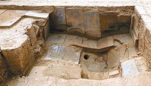 Los baños se encuentran en uno de los tres complejos descubiertos de lo que fue la antigua ciudad de Liyang. (Foto: China.com)