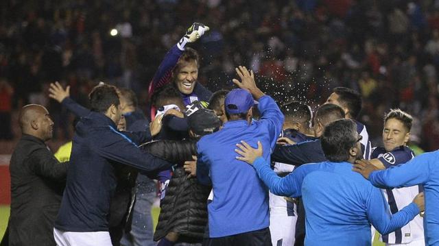 Alianza Lima igualó 2-2 ante Melgar en el Estadio Monumental de la UNSA.  El la tanda de penales, los íntimos ganaron 2-0 y se clasificaron a la final del Torneo Descentralizado 2018 (Foto: Omar Cruz)