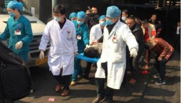 China: Choque de bus y camión dejó al menos 18 muertos y 14 heridos. (Foto: Twitter)