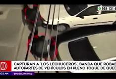 La Molina: capturan a delincuentes que robaban autopartes