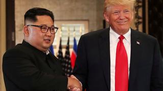 Trump considera que hay un "progreso tremendo" en diálogo con Corea del Norte