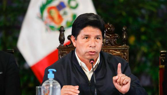 El presidente Pedro Castillo pretendía que el Congreso deje de investigarlo por el supuesto delito de traición a la patria | Foto: Presidencia Perú