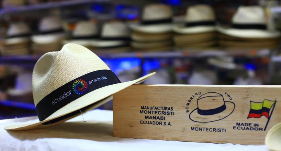 Sombreros de paja toquillo fabricados en Manabí, Ecuador. (Foto: EFE)