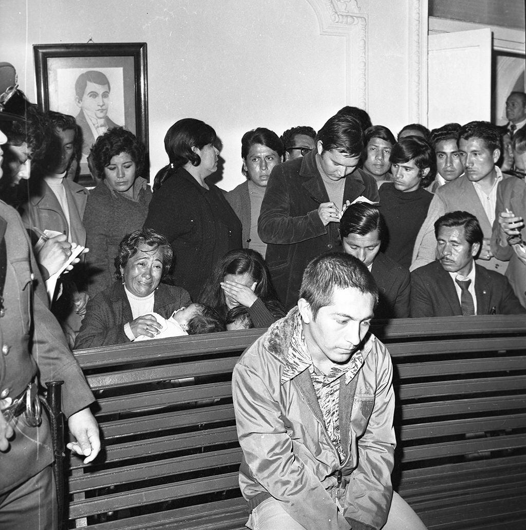 El 9 de noviembre de 1973, el asesino fue condenado a pena de muerte por el Tribunal del Consejo de Guerra. (Foto: GEC Archivo Histórico)