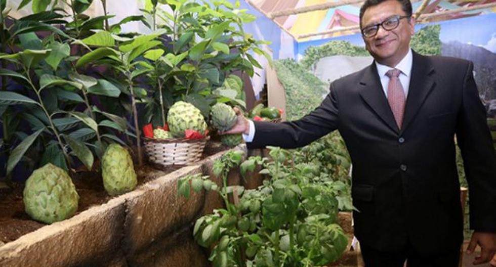 El ministro de Agricultura destacó crecimiento de agricultura peruana que abastece con nuevos productos a mercados internacionales. (Foto: Andina)
