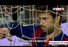 Barcelona: ¿Por qué Gerard Piqué corta la red del arco?