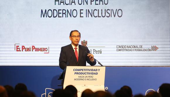 Martín Vizcarra, presidente de Perú.Foto:Manuel Melgar