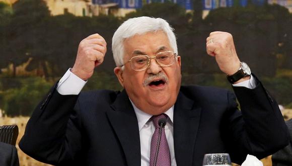Mahmud Abas, presidente de Palestina. (Foto: EFE)