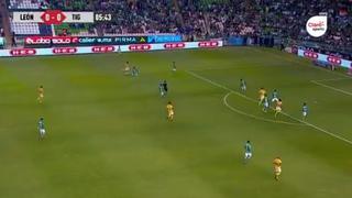 Tigres vs. León: Javier Aquino anotó el 1-0 con un "misil" de media distancia | VIDEO
