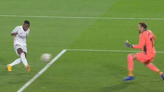 Real Madrid vs. Valladolid: el gol de Vinícius Junior para el 1-0 en el Alfredo Di Stéfano [VIDEO]