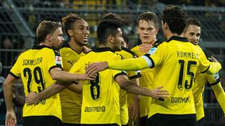 Borussia Dortmund goleó 5-1 a Augsburgo por la Bundesliga
