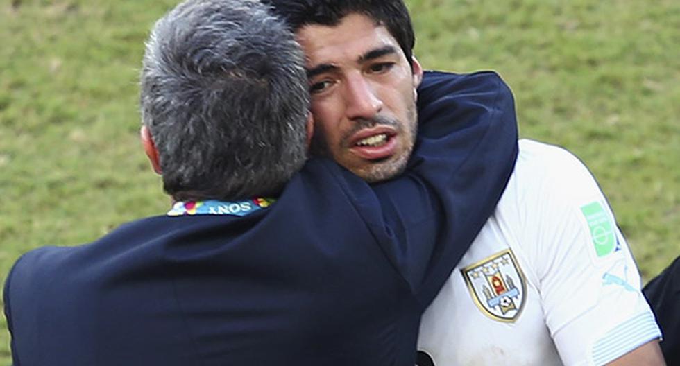 Luis Suárez y sus palabras a Tabárez. (Foto: Getty Images)