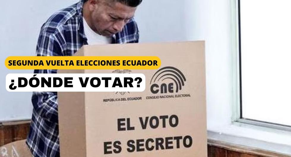 Dónde me toca VOTAR en segunda vuelta, Elecciones Ecuador 2023 | ¿Qué documentos llevar y más del CNE?