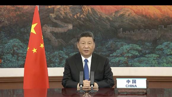 El presidente chino Xi Jinping anunció la buena nueva en su mensaje ante la Asamblea General de la ONU. (AFP / World Health Organization)