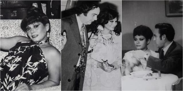 Imágenes del archivo personal de la actriz Camucha Negrete.