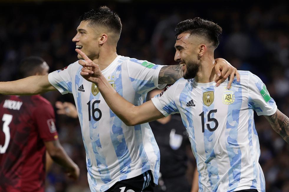 Argentina vs. Venezuela se vieron las caras por la jornada 17 de las Eliminatorias rumbo a Qatar 2022 | Fuente: EFE
